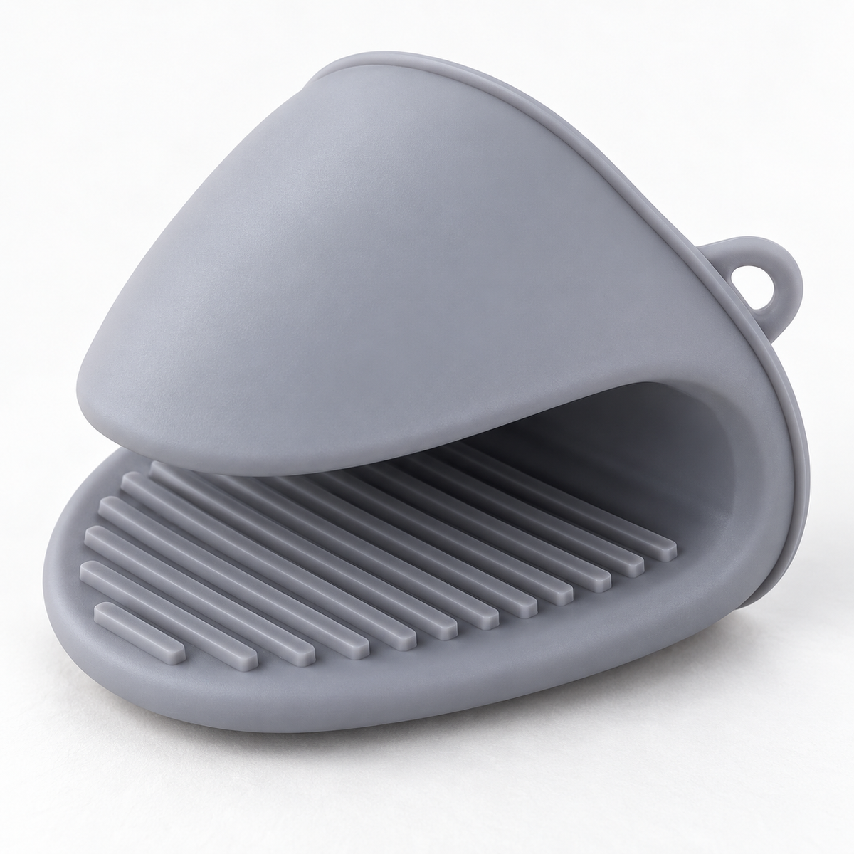 Gray Silicone Pinch Mitts for Kitchen Pot Handling